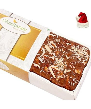 Ghasitaram Gifts Christmas Gifts Mithai Cake - Chocolate Fudge Chocolate Fudge with Cap