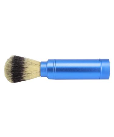 Razor brush for men - portable beard brush for facial cleaning and foaming - large brush for everyday use or when traveling - soft and skin -friendly
