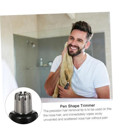 FOMIYES 3-Pcs Nose Hair Trimmer Set - Electric Facial Hair Remover & Body Hair Shaver - Portable Battery-Powered Nose Hair Epilator - Buy Online on GoSupps.com
