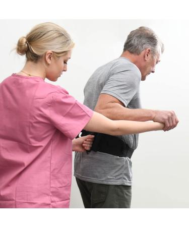 Transfer Belt Fle to Unlock - 50 Holds Up to 500 LBS - Lifting Seniors Gait Belt with 6 Handles - Ideal for Elderly Therapy - Easy Buckle by Medical King - Buy Online on GoSupps.com