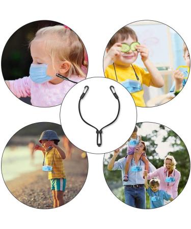 6PCS Adjustable Kids Ear Saver Lanyard Straps with Clips for Ear Pressure Relief by Lorvain - Buy Online on GoSupps.com