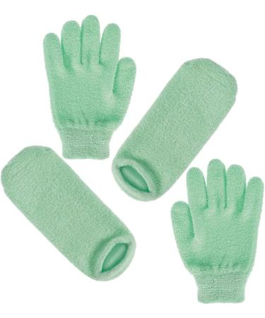 Healeved 6 Pairs Beauty Care Gloves Socks for Moisturizing Feet Amber Pump Bottle Pink Business Card Holder Foot Care Gloves Moisturizing Glove Hand Softening Gloves Foot Patch Frosted Man - Buy Online on GoSupps.com