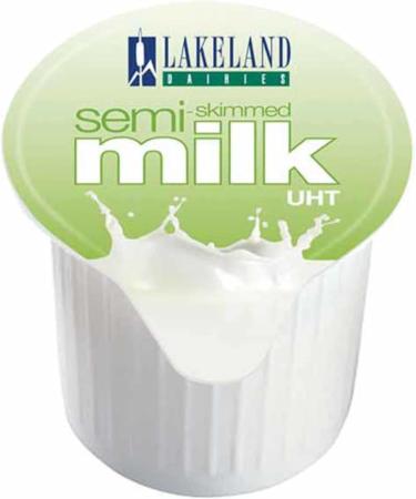 Lakeland Dairies Long Life Milk Pots - Semi-Skimmed Milk 120 Portions - Buy Online on GoSupps.com