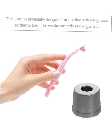 Beatifufu Razor Holder - 2 Piece Aluminum Stand for Men | Practical Desktop Storage for Home Shavers - Buy Online on GoSupps.com