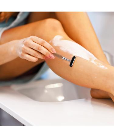 Frcolor 8PC Bartschneider Gift Blades - Friendly Razor Griff for Men & Women | Wood Color Removal Friseur | Stainless Steel Manual Razors (13x4cm 2 Pcs) - Buy Online on GoSupps.com