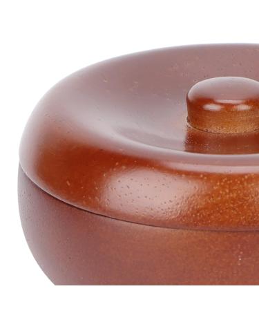 Premium Waterproof Shaving Soap Bowl - Dustproof Wooden Shaving Bowl for Men | International Shipping Available - Buy Online on GoSupps.com