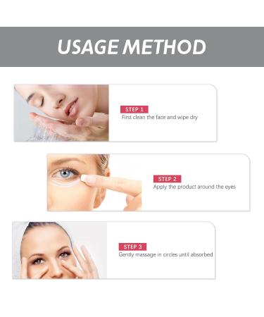 Retinol Eye Cream with Hyaluronic Acid & Collagen | Anti-Aging Solution for Dark Circles Puffiness & Fine Lines - Buy Online on GoSupps.com