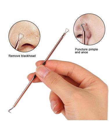 Acne Needles Set - 4Pcs Stainless Steel Blackhead & Blemish Removal Tools | Effective Pimple Solutions - Buy Online on GoSupps.com
