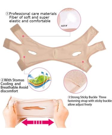 Facial Slimming Face Lift Belt | Anti-Wrinkle & Skin Firming Facial Care Mask (XL) - Buy Online on GoSupps.com
