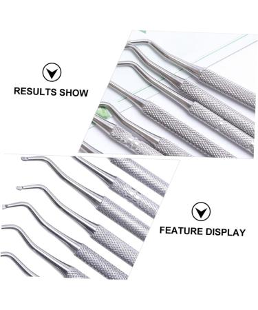 Ipetboom 1 Set Manicure Tools Nail Gel Tweezers for Craft Nail Polish Gel Nail Tools for Nail Art Gel for Nails Cuticle Shaper Precision Fine Point Tools Exfoliating Pusher Stainless Steel - Buy Online on GoSupps.com