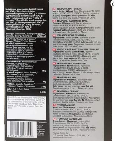 Yutaka Tempura Batter - Buy Online on GoSupps.com