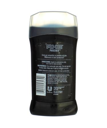 Buy AXE Deodorant Stick Phoenix - 3 oz Pack of 4 | Citrus Scent | International Shipping Available - Buy Online on GoSupps.com