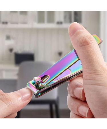 SVAASA Nail Clippers Professional Nail Clippers Stainless Steel Nail Cutter Toenail Fingernail Manicure Trimmer Toenail Clippers - Buy Online on GoSupps.com