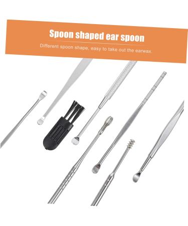 FOMIYES 3 Sets Ear Spoon Kit - 8 Tools for Ear Wax Removal & Cleaning | Ear Picks & Cleaning Supplies for Effective Ear Care - Buy Online on GoSupps.com