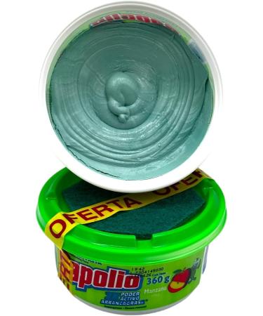 Buy Lavavajilla Manzana & Esponja - Dishwasher Paste Apple 12.6 Oz | International Shipping Available - Buy Online on GoSupps.com