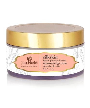 Organic Ginseng Aloe Vera Ultra Moisturising Night Cream for Normal to Dry Skin - Paraben & Sulfate Free 1.8 0