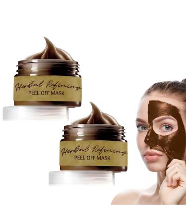 Masque Peel-Off Affinant Pro-Herbal Masques nettoyants anti-points noirs 80 ml Masque nettoyant en profondeur Masque Peel Off pour les points noirs et les pores (1)