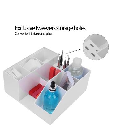 Nail Art & Eyelash Tool Organizer | Makeup Storage Box for Beauty Salons - Shop Internationally - Buy Online on GoSupps.com