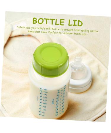 Vaguelly 30 Pcs Baby Bottle Seal Cap Breastmilk Bottles Cap Waterproof Lids for Standard Sized Bottles Girls Water Bottles Baby Water Small Travel Cap Food Grade Pp Mother Greenx3pcs 4.3x4.3x1.5cmx3pcs - Buy Online on GoSupps.com