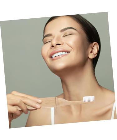 Buy Healvian Folding Bamboo Toothbrush - Travel-Friendly Eco-Friendly Soft Bristles Portable Design for Adults & Women - Buy Online on GoSupps.com