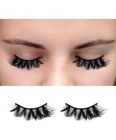 5 Pairs Wispy Mink Lashes Natural Look Eyelashes Volume Lash Extensions Fluffy False Eyelashes Lady Long Strip Lashes Cat Eye Eyelashes Women Fake Fox Eye Lashes Type 10 - Buy Online on GoSupps.com