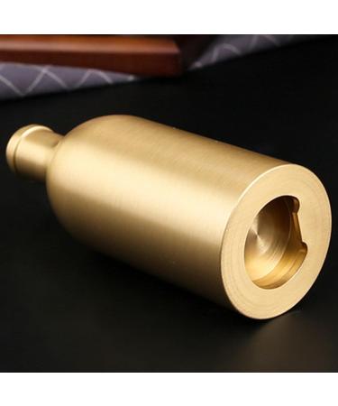 Luofeng Fashion Brass Toothpick Holder - Stylish Practical Home Decoration & Durable Brass Toothpick Case - Buy Online on GoSupps.com