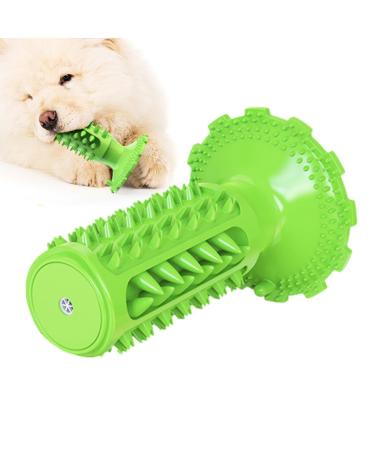 ONLYNENY TAGE cleaning toys for dogs - toy to brushing your teeth and crunching dogs with suction cup |Study toys for dogs animal supplies for animal shelter at home animal shop veterinary clinic classic sound dog toothbrush (green)