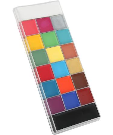  Akozon Akozon 20 Colors Waterproof Face and Body Paint High Saturation Safe Hypoallergenic Makeup for Parties Stage Performances and Cosplay - Buy Online on GoSupps.com