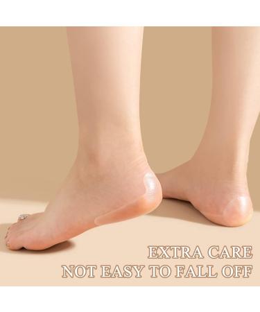 Ultra-Thin Heel Protectors Stickers | Waterproof Anti-Wear Foot Care Pads - Invisible Protection Against Cracked Heels (30 Pack - Buy Online on GoSupps.com