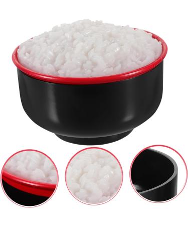 TOYANDONA 3pcs Simulated Rice Models Toys Food Plastic Cooked Rice Cooked Rice Model Simulated Cooked Rice Fake Cooked Rice Decor Home Decor Photo Prop Fake Rice Plastic Bowl Artificial PVC 12.50X12.50X8.50CMx3pcs 1 - Buy Online on GoSupps.com