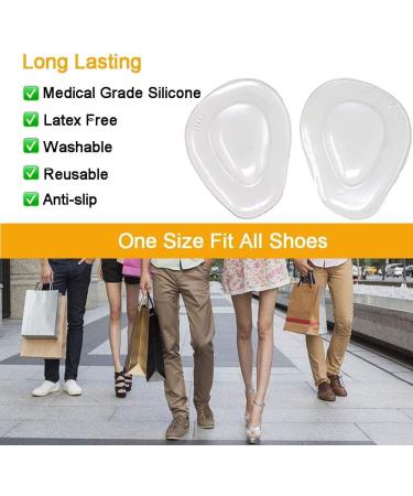 Metatarsal Pads & Ball of Foot Cushions | Soft Gel Shoe Inserts for Pain Relief | 3 Pairs - Comfort for Women & Men - Buy Online on GoSupps.com