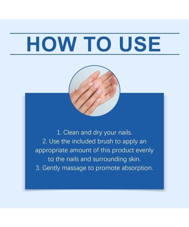 3Pcs Nail Care Serum - Hyaluronic Acid Nail Hardener For Cracked Cuticles & Dry Nails Strengthens Repairs Crackedcuticles For Manicures & Home Nails Care - Buy Online on GoSupps.com