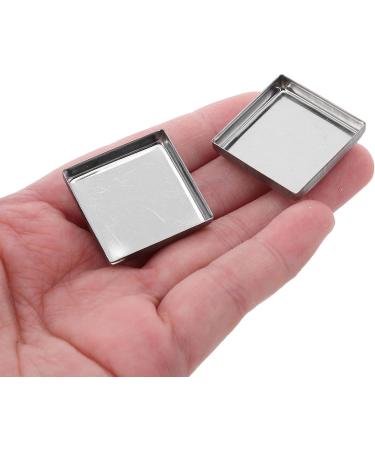 30pi ces Palette Vides de Fards Paupi res avec Godets Carr s M tal de Compatible pour Recharges de Maquillage DIY et Organisation Portable - Buy Online on GoSupps.com