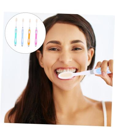Ultra-Fine Soft Bristle Toothbrush Set - 4 Travel Toothbrushes for Daily Care | Micro-Nano Technology - Buy Online on GoSupps.com