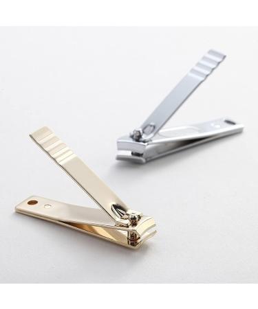 CHJHJKG Nail Clippers (Beauty) 1PC Professional Nail Clippers Carbon Steel Nail Cutter Gold Silver Repair Finger Toe Tools Finger Toe Scissors - Buy Online on GoSupps.com