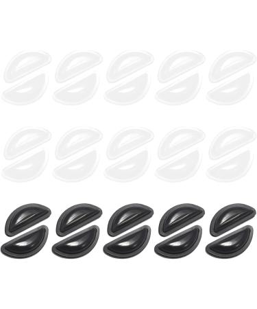 Buy SUNERLORY 15 Pairs Anti-Slip Eyeglass Nose Pads - Comfortable Cushion for Glasses & Sunglasses - Buy Online on GoSupps.com