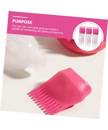 3 pi ces Lot de Flacons Applicateurs Peigne Racine pour Coloration et Soin Cheveux Secs Ab m s Facile Presser Utiliser Pratique pour Teinture Huile Capillaire et D coloration  - Buy Online on GoSupps.com