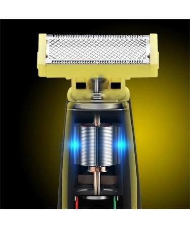 Elsiena Full Body Shaver for Men - Multifunctional Electric Wet & Dry Shaver with 4 Precision Trimmer Heads | Perfect for Full Body Grooming - Buy Online on GoSupps.com