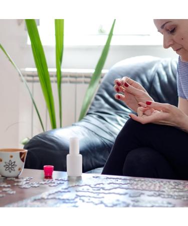 HOMSFOU Lot de 20 Flacons Vides pour Gel Vernis Ongles 10 Ml Transparents Pinceau Int gr Bouteilles tanches Rechargeables pour Rangement et M lange Semi-permanent Usage - Buy Online on GoSupps.com