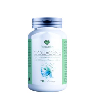 Marine Collagen | Collagen & Hyaluronic Acid | 2 Months | + Turmeric + Q10 + Zinc | Solid Joints & Bones | Smooth Skin | Healthy Hair | Marine Collagen | Hyaluronic Acid Marine Collagen