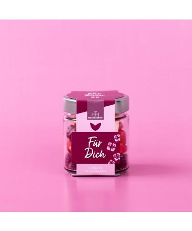 naschlabor 120g Gift Jar for You Fruit Candy Gift for Love Gift for Love Gift for Partner Mix Fruit Gum Mix Mother's Day Valentine's Day - Buy Online on GoSupps.com
