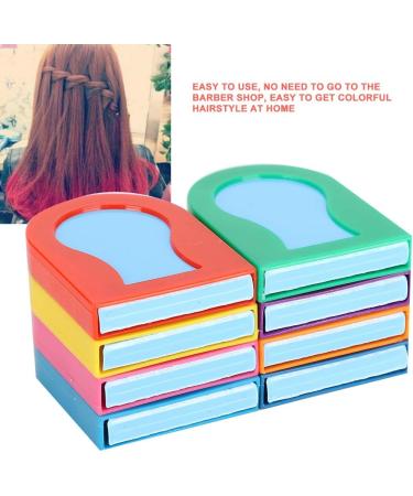 8 Colors Hair Dye Powder Temporary Hair Dye Pigment Home Hair Styling Dyes - Buy Online on GoSupps.com