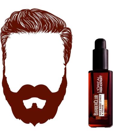 L'Or al Men Expert BarberClub Beard Oil with Cedarwood | 30ml Essential Oil for Men s Grooming | Long Beard & Face Care - Buy Online on GoSupps.com