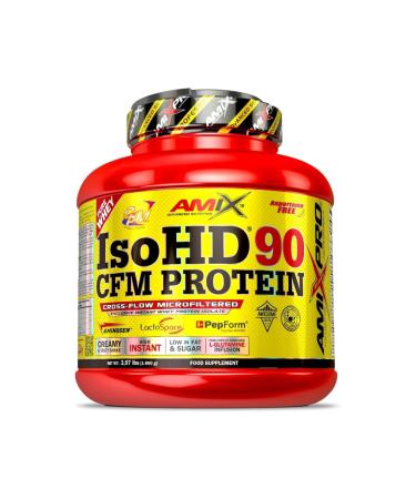 Amix - ISOHD 90 CFM Protein - Increases muscle mass and helps recovery instant whey protein aspartame free double chocolate flavor 1.8kg
