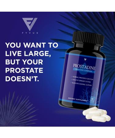 (2 Pack) Prostadine Prostate Supplement - Men's Prostate Health Support - 120 Capsules - Buy Online on GoSupps.com