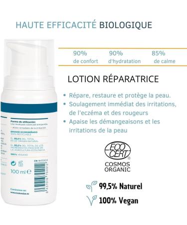 kalendae HidraCalm Plus 100 ml BIO - Intensive Repair Lotion. Irritated red or eczematous skin. Repairs and reduces irritation. COSMOS - Organic - Buy Online on GoSupps.com