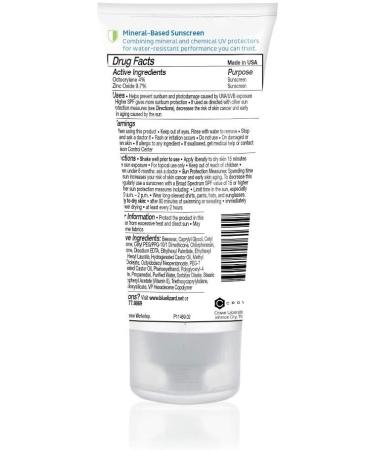 Blue Lizard Kids Mineral Sunscreen SPF 30+ 3 oz Tube - Water Resistant UVA/UVB Protection - Fragrance Free - Smart Cap Technology - Buy Online on GoSupps.com
