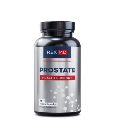 REX MD Prostate Health Support Supplement for Men 60 Veggie Capsules (60 Capsules (1 Month)) 60 Count (Pack of 1) - Buy Online on GoSupps.com