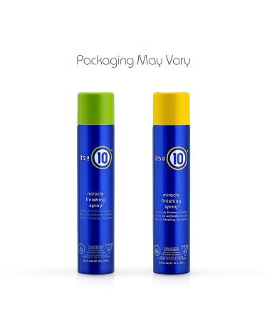It's a 10 Haircare Miracle Finishing Spray 10 fl. oz. (Pack of 3) - Ultimate Hold and Shine - Buy Online on GoSupps.com