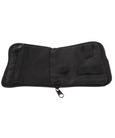 Ultechnovo zip pocket housing portable blood pressure monitor blood sugar measuring device Diabetic organizer pocket for diabetes patient.